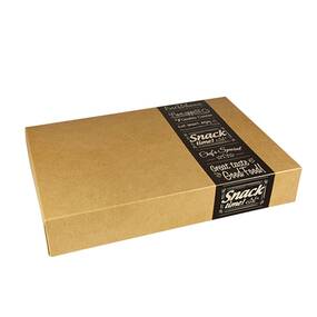 50 Stck Catering-Kartons  pure  eckig 8 x 31,3 x 46,4 cm...