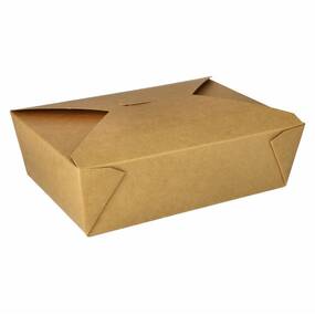 150 Stck Lunchboxen, Pappe 2000 ml 15,5 x 21,5 cm x 6,5...
