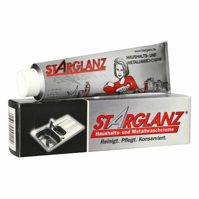 50 Stck  Starglanz  Haushalts-und Metallwaschcreme 150 ml weiss