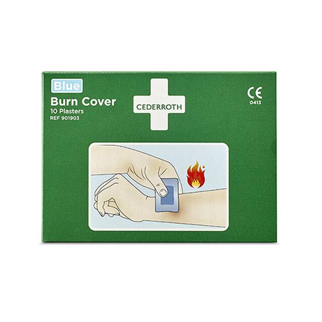 100 Stck Hydrogelpflaster  Cederroth  Burn Cover